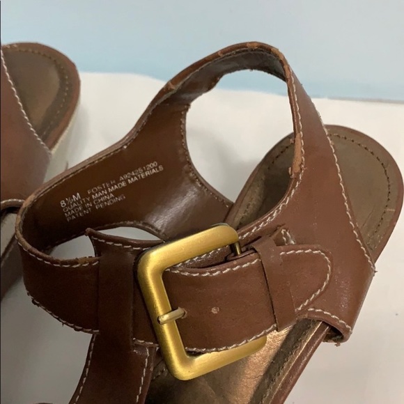 Naturalizer Wedges Shoes Brown Size 8.5 - Picture 15 of 16